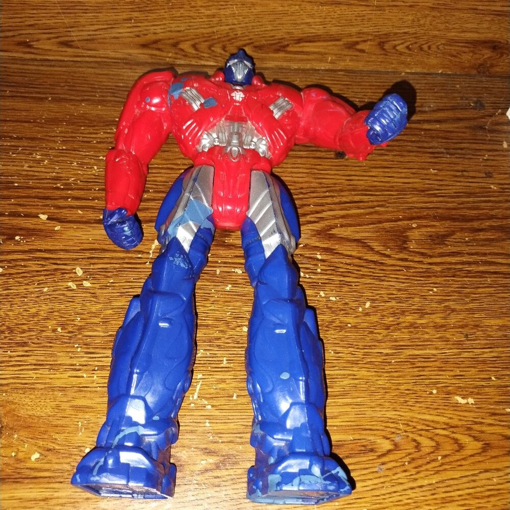 Transformers Age of Extinction Titan Heroes Optimus Prime 12" figure 2013 Hasbro